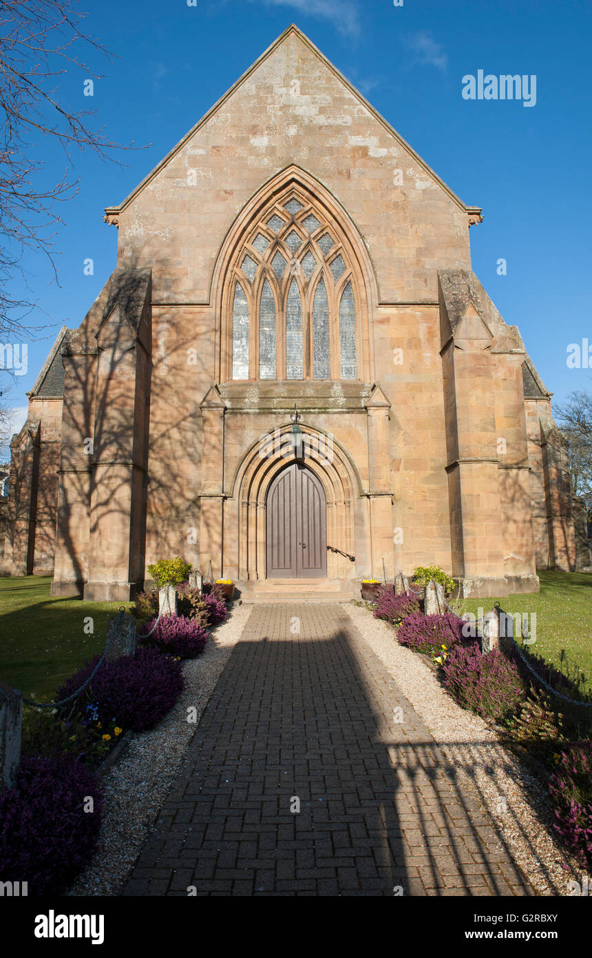 Dornoch Cathedral, Dornoch, Sutherland, Scotland Stock Photo