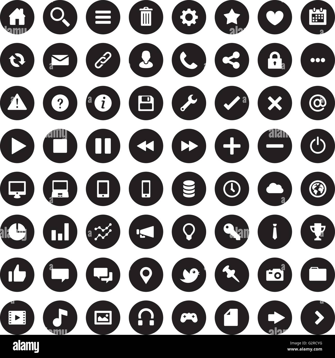 Flat vector vectors hi-res stock photography and images - Alamy
