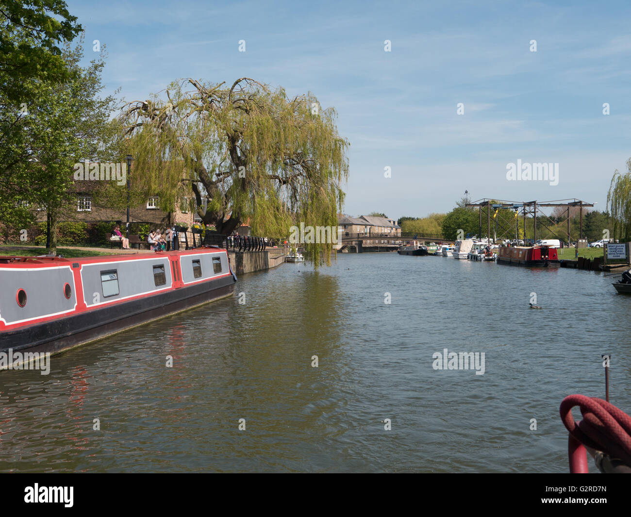 River Great Ouse in Ely Stock Photo Alamy