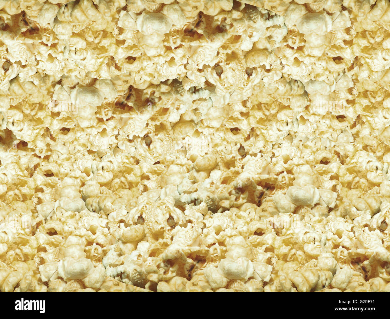 Popcorn texture background Stock Photo Alamy