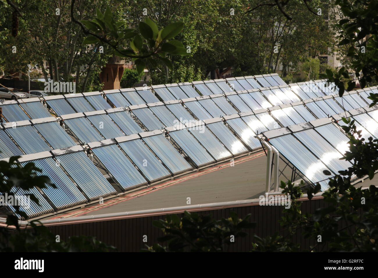 Solar panels roof spain hi-res stock photography and images - Alamy