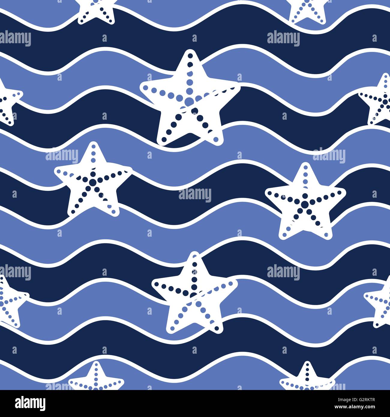 starfishes cseamless pattern Stock Vector Image & Art - Alamy