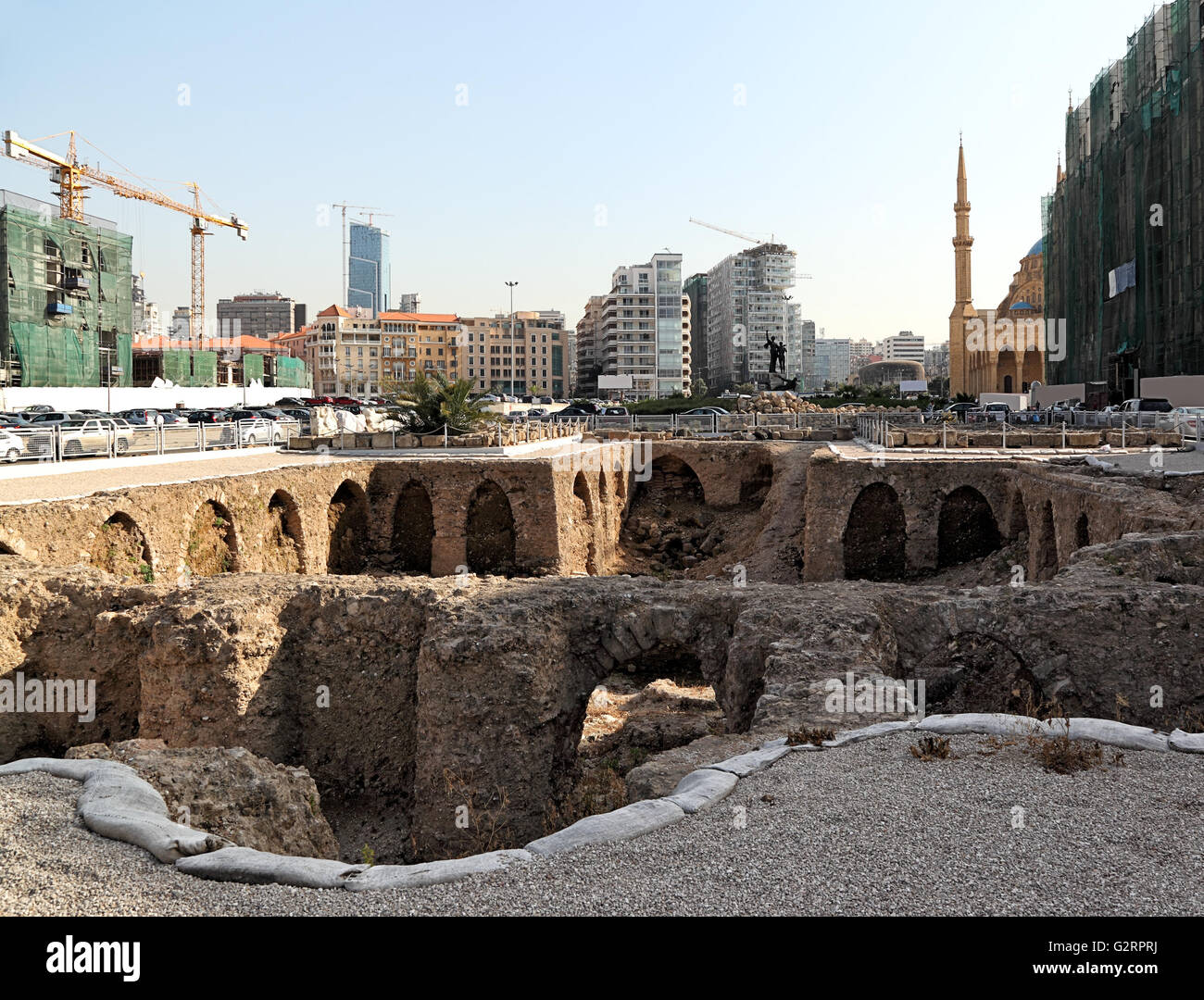 Martyrs' Square, Beirut Stock Photo - Alamy