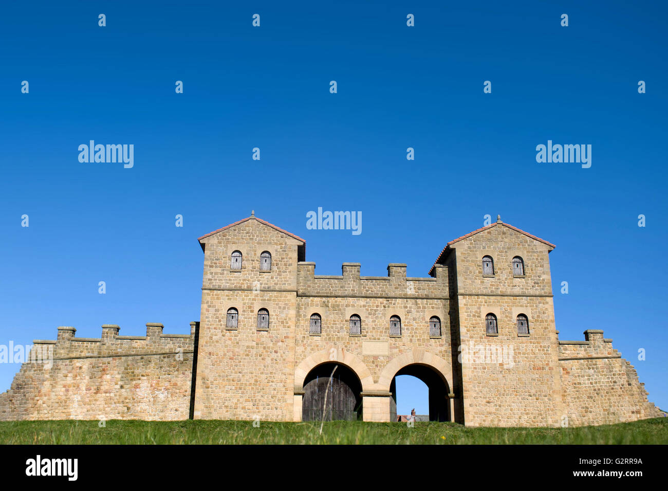 Arbeia Roman Fort, South Shields Stock Photo - Alamy