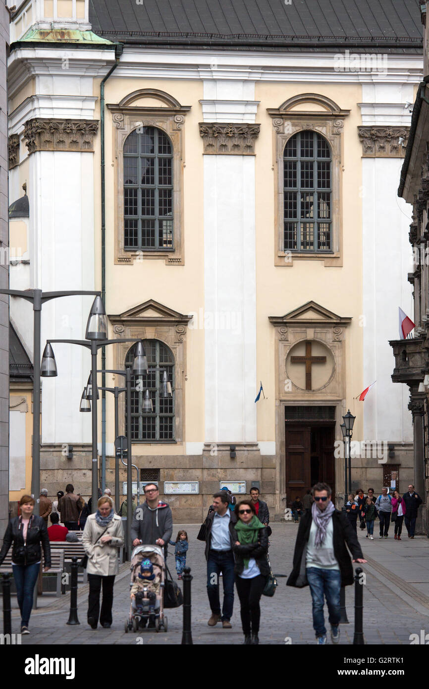 Church the most holy name of jesus wroclaw old town hi-res stock ...