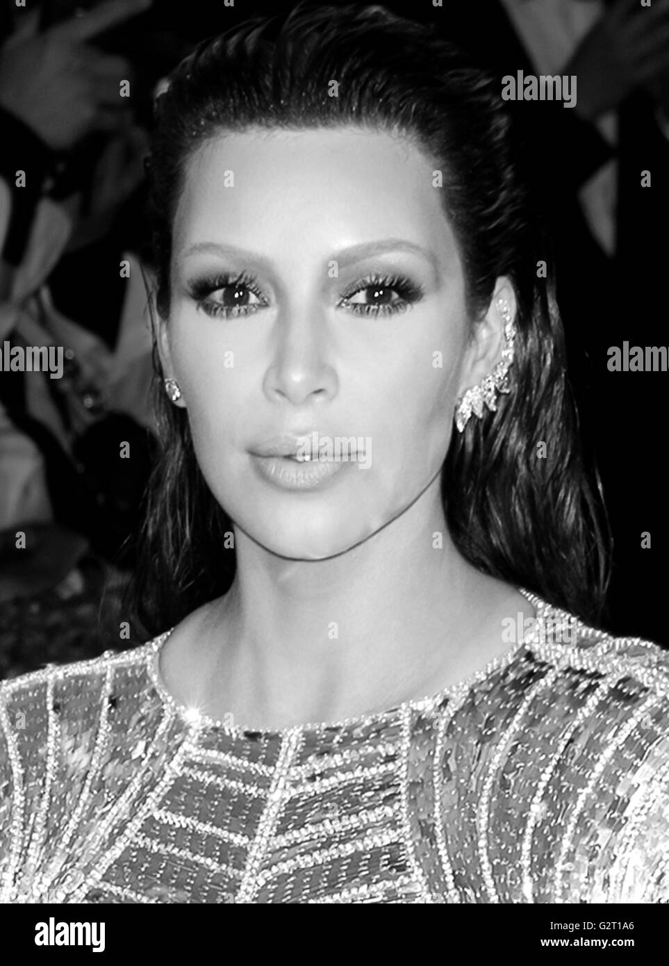 Kim kardashian 2016 hi-res stock photography and images - Alamy