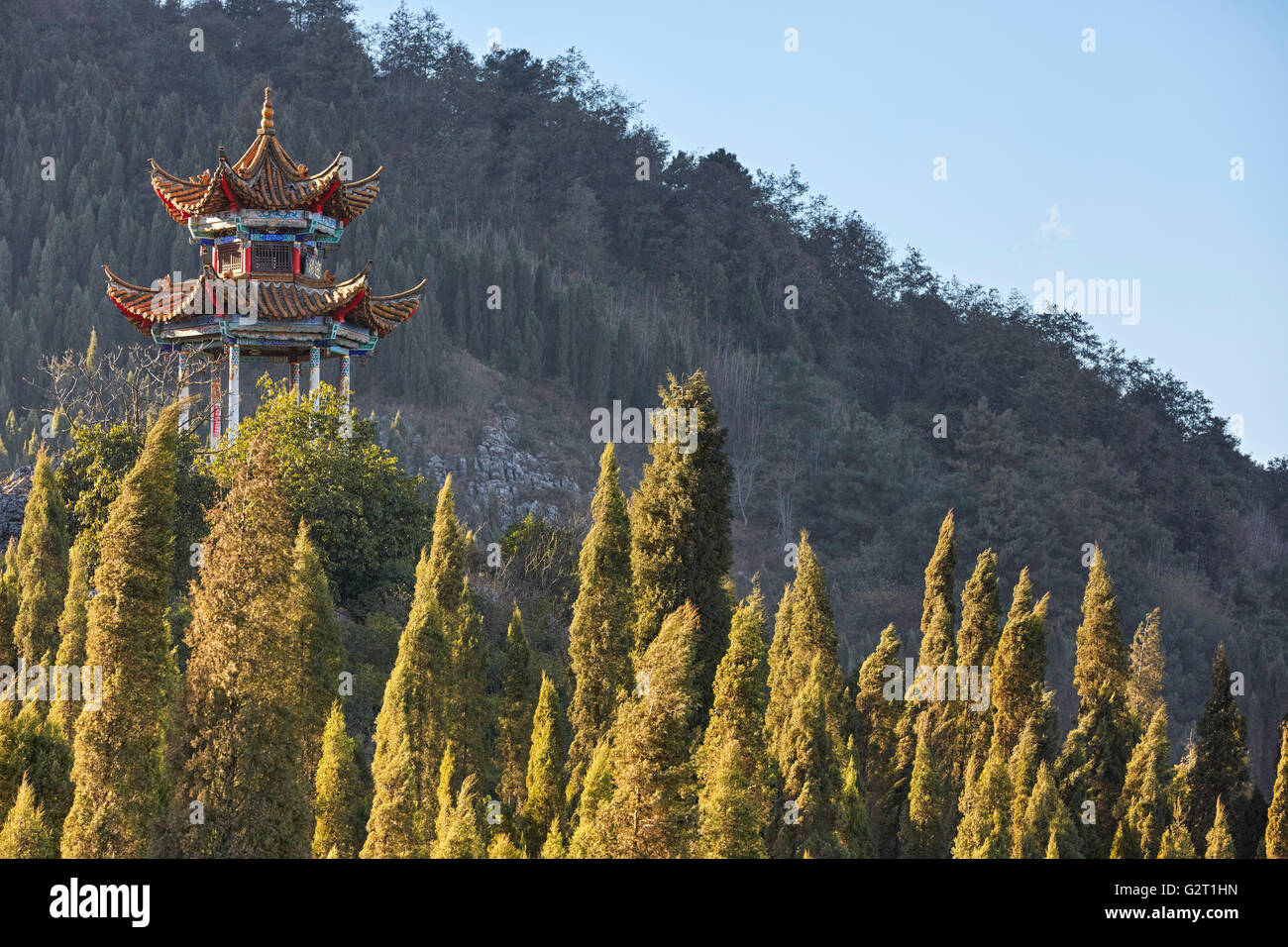 Xishan Forest Park, Kunming, Yunnan, China Stock Photo