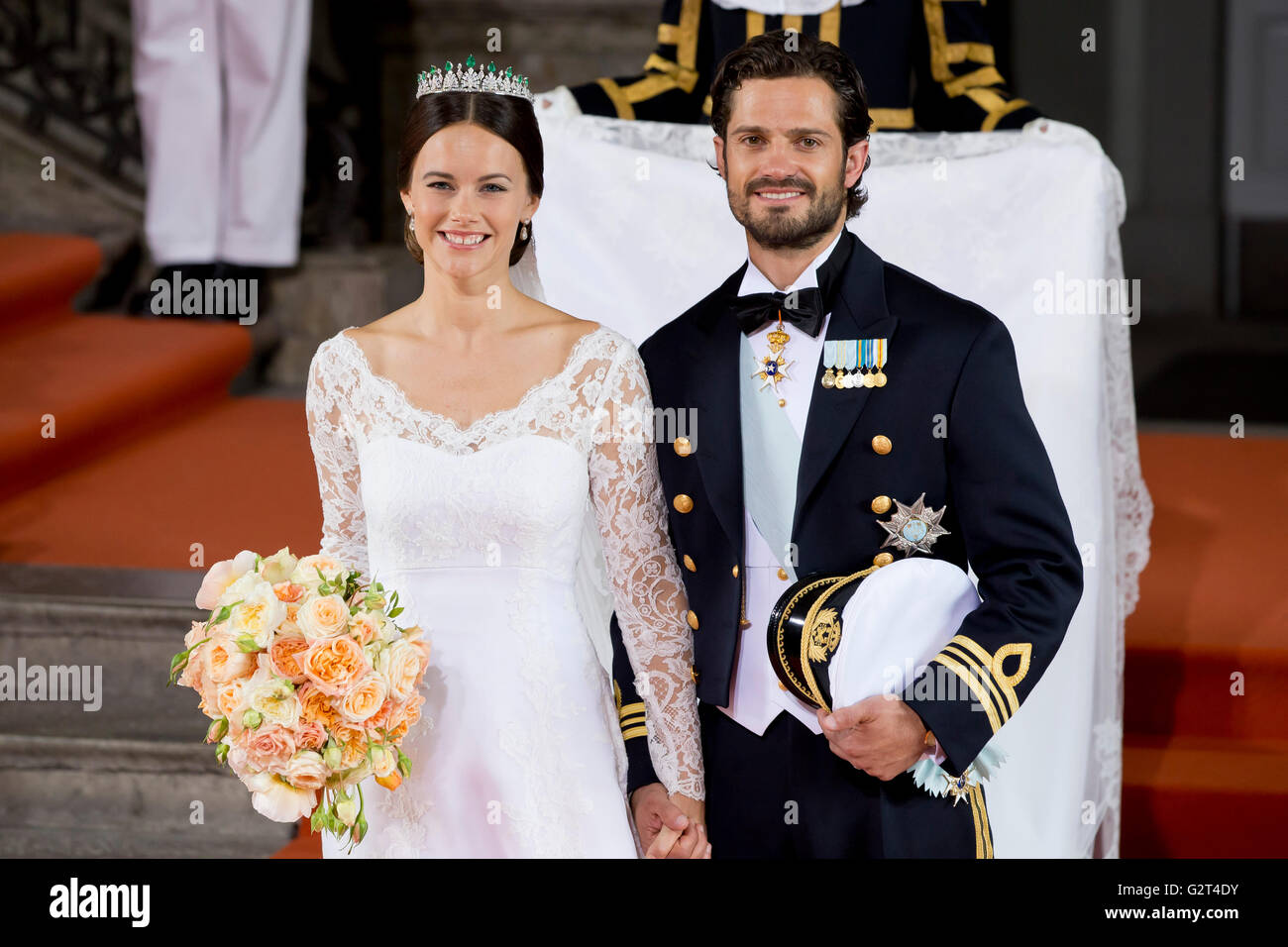 Prince Carl Philip Sweden Wedding High Resolution Stock Photography and