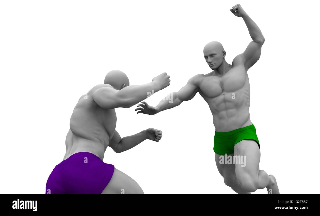 Mixed Martial Arts Training and Sparring Course Stock Photo Alamy