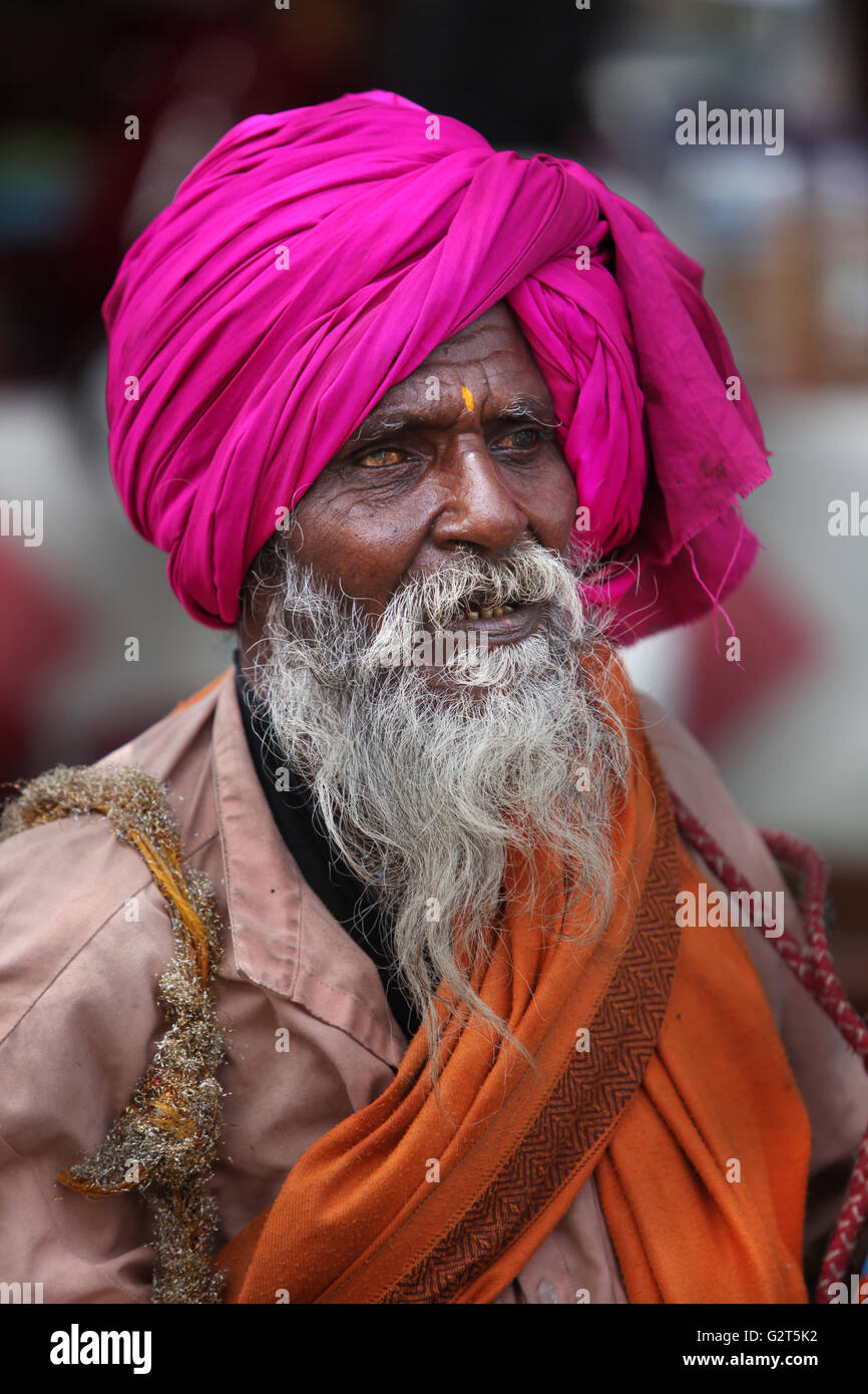 Indian pilgrim hi-res stock photography and images - Alamy