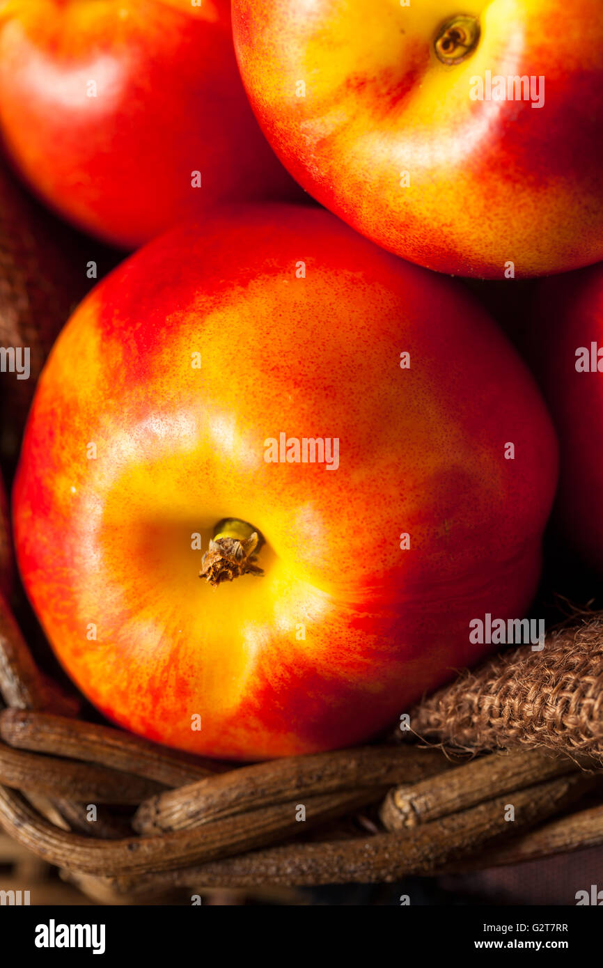 Healthy Organic Raw Ripe Nectarines Ready to Eat Stock Photo Alamy