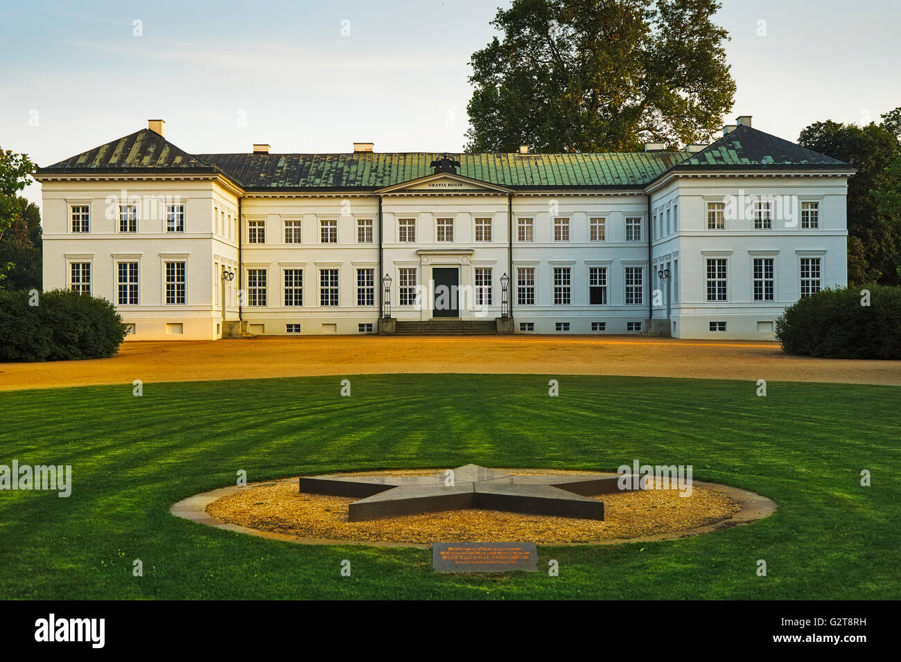 Castle of Neuhardenberg Stock Photo