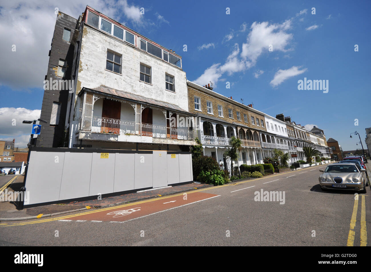 Royal Hotel and Terrace Southend on Sea were built between 1791 and