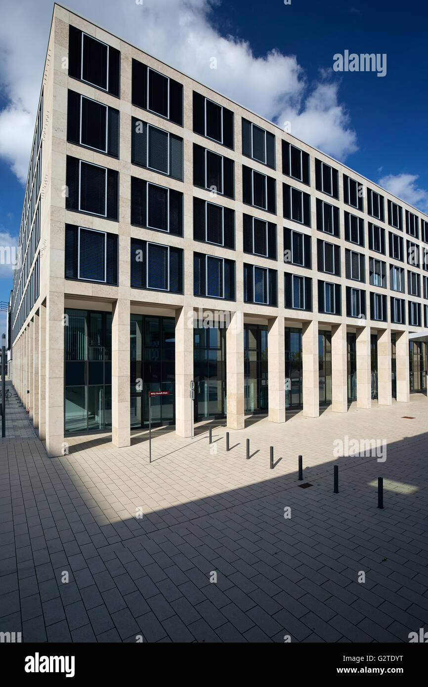 24.09.2015, Schoenefeld, Brandenburg, Germany The office building of