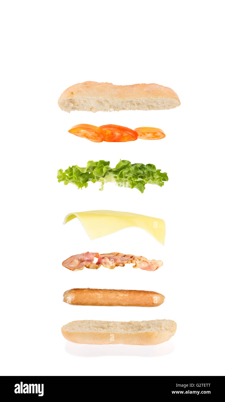 Hot Dog And Hamburger Cut Outs Hot Dog And Hamburger Cut Outs