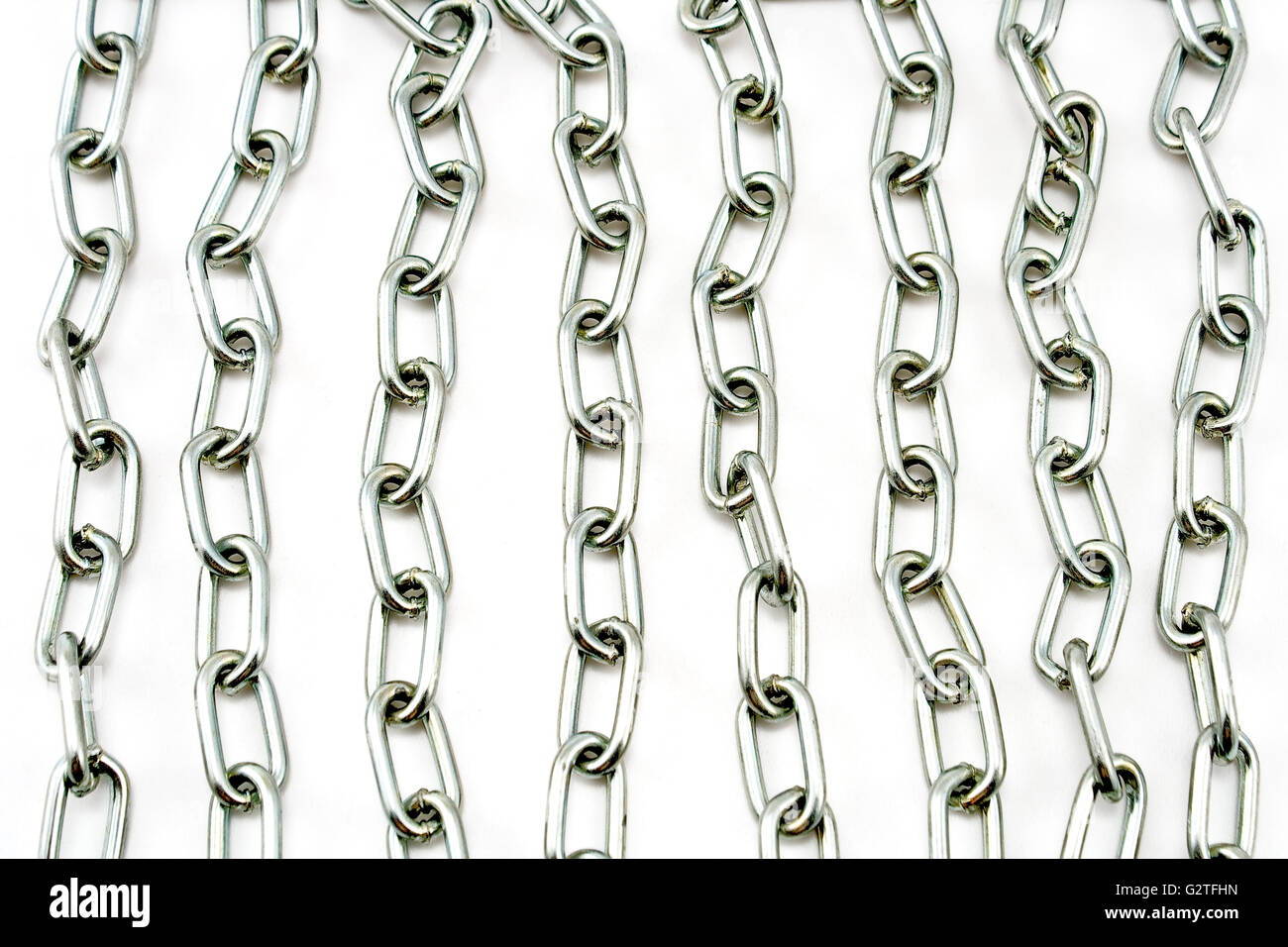 Metal chain background Stock Photo Alamy