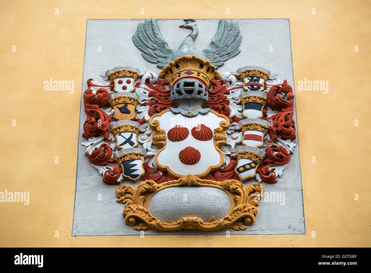 Wappen at Erzbistum Bamberg Stock Photo