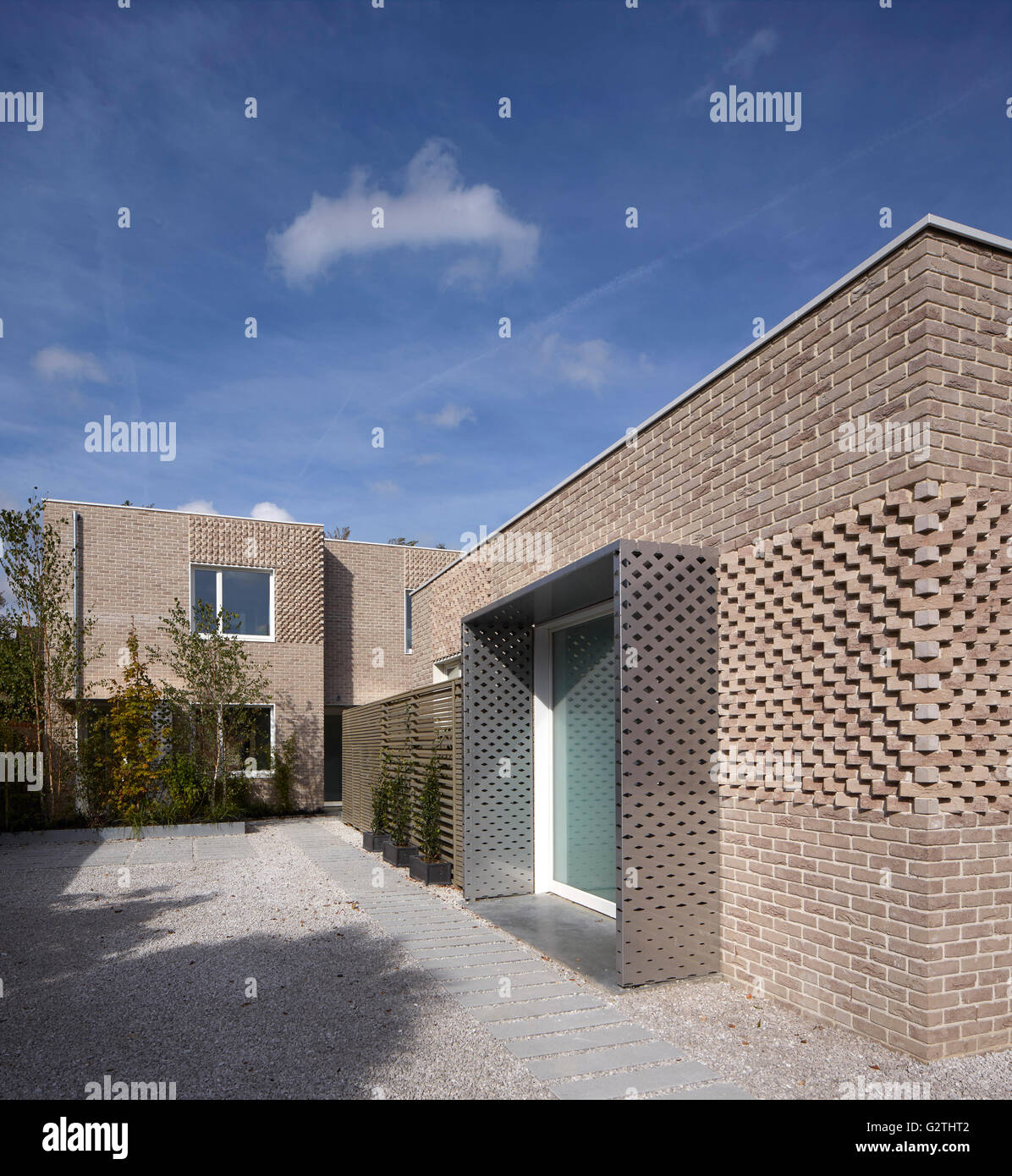 Side view showing two units. Hindman's Yard, London, United Kingdom