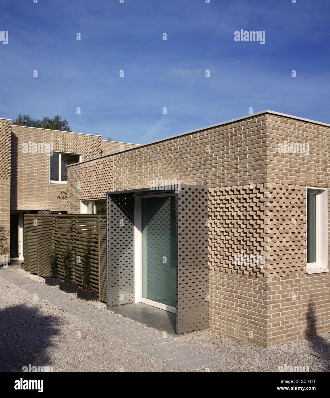 Side view showing two units. Hindman's Yard, London, United Kingdom