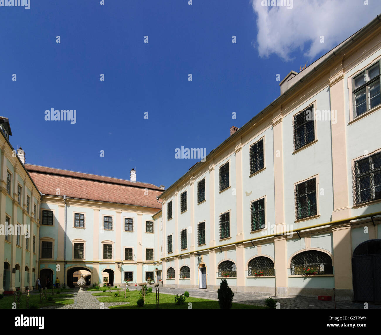 Sibiu (Hermannstadt), Rumänien, Siebenbürgen. Die Altstadt Stock Photo -  Alamy