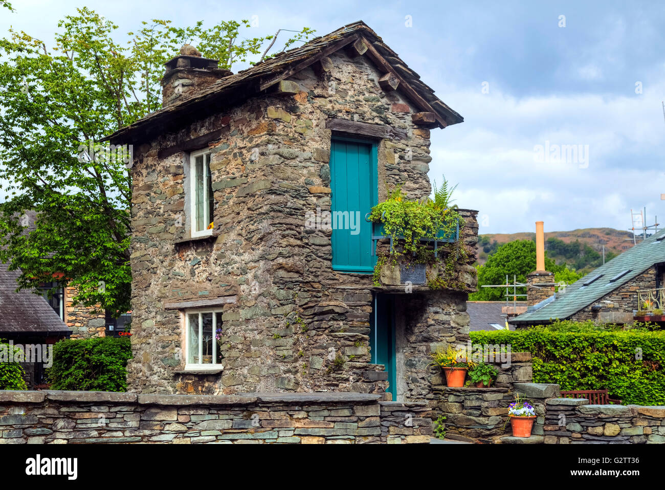 Ambleside, Bridge House, Lake District, Cumbria, England, UK Stock