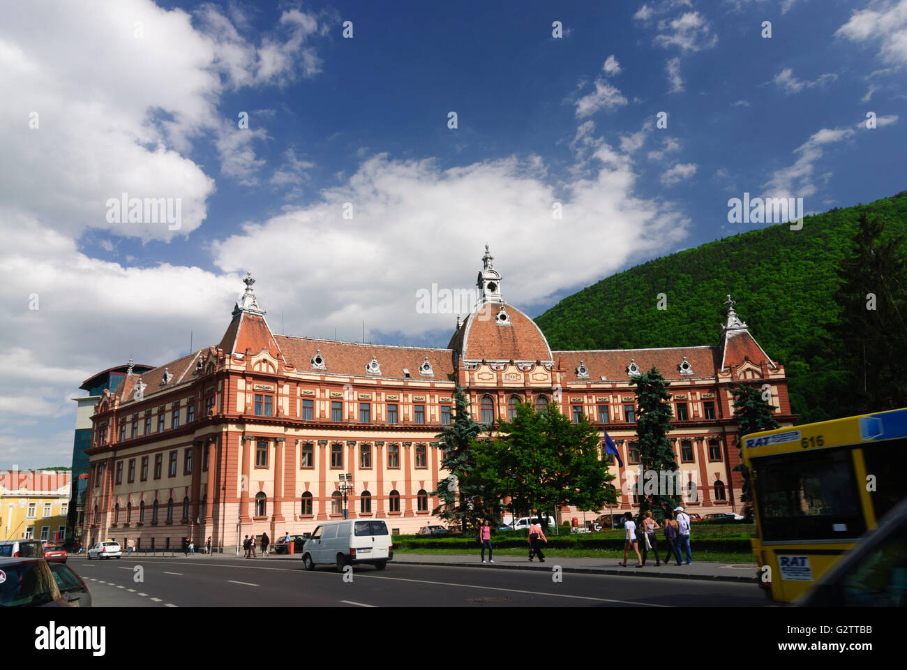 county government, Romania, Transilvania, Transylvania, Siebenbürgen (Transsilvanien) , Brasov (Kronstadt) Stock Photo