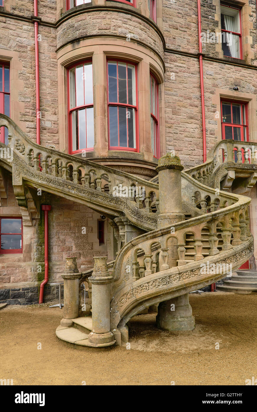 Spiral staircase ireland castle hires stock photography and images Alamy
