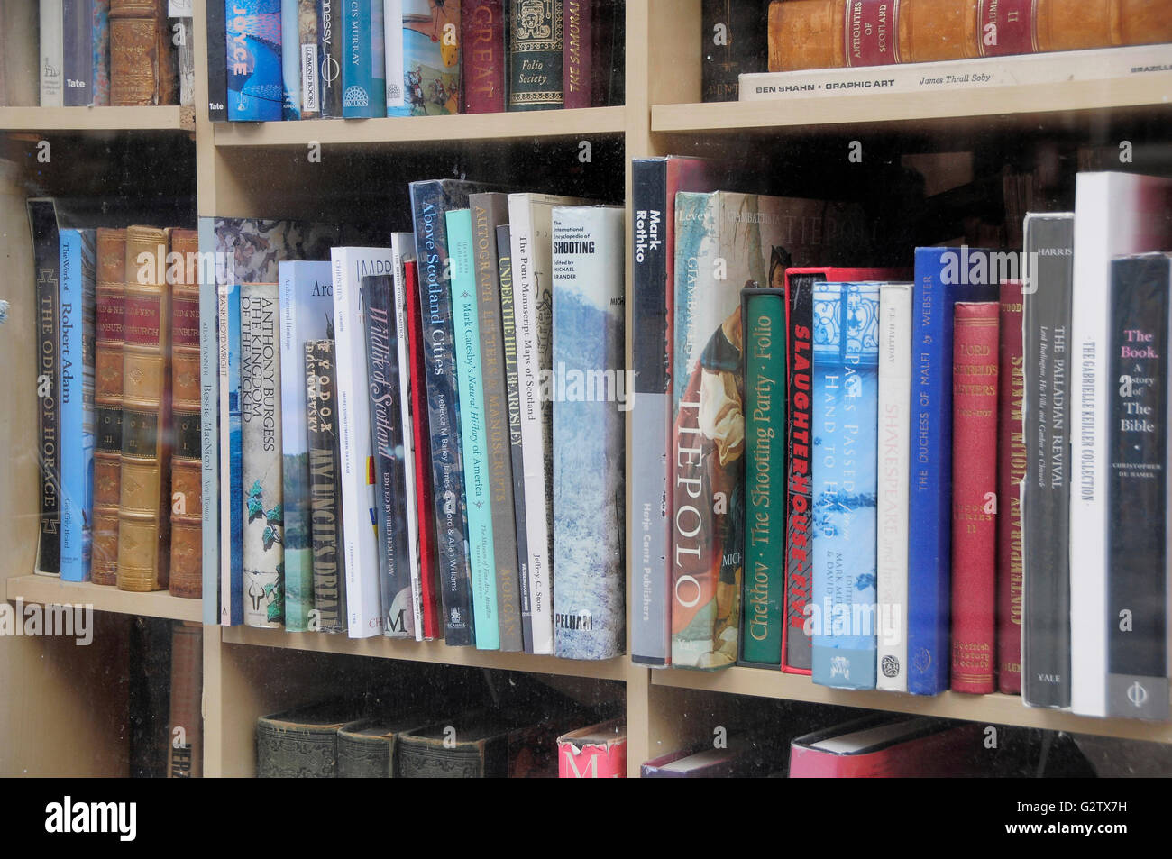 Scotland, Edinburgh, second hand & used book shop, Victoria Street