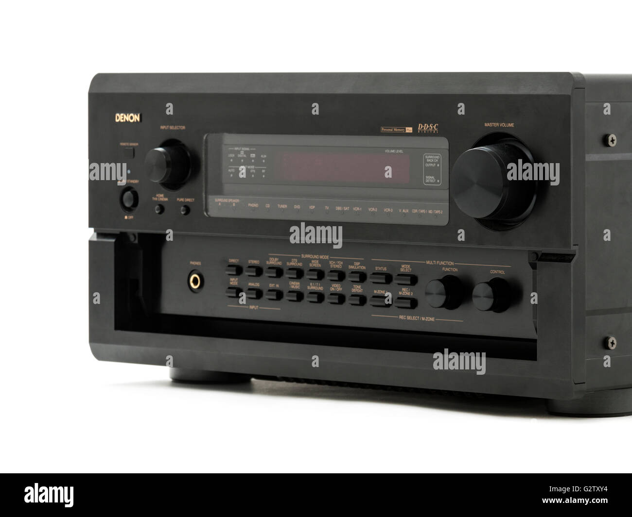 Vintage (2002) Denon AVC-A1SR surround sound monster amplifier Stock Photo  - Alamy