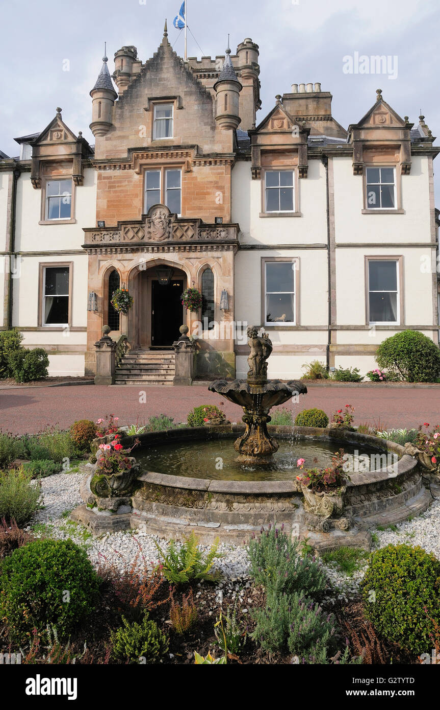 Scotland, Loch Lomond, Cameron House Hotel Stock Photo Alamy
