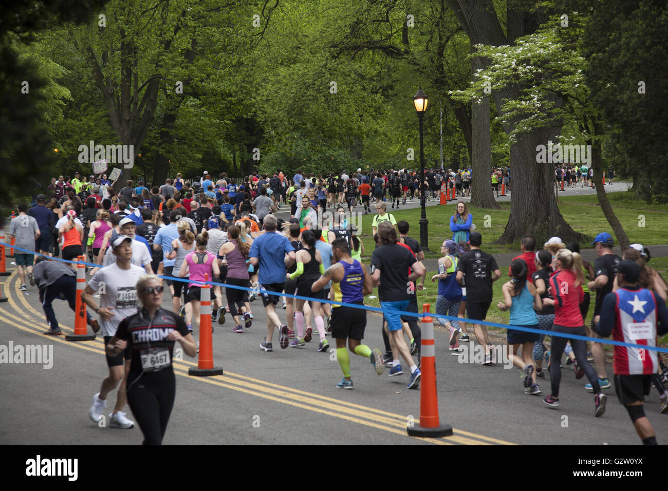 Over 28000 runners participated in the 2016 Brooklyn Half Marathon