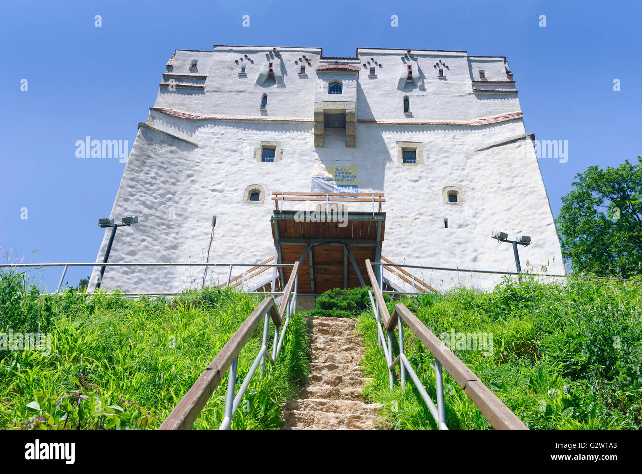 White Tower, Romania, Transilvania, Transylvania, Siebenbürgen (Transsilvanien) , Brasov (Kronstadt) Stock Photo