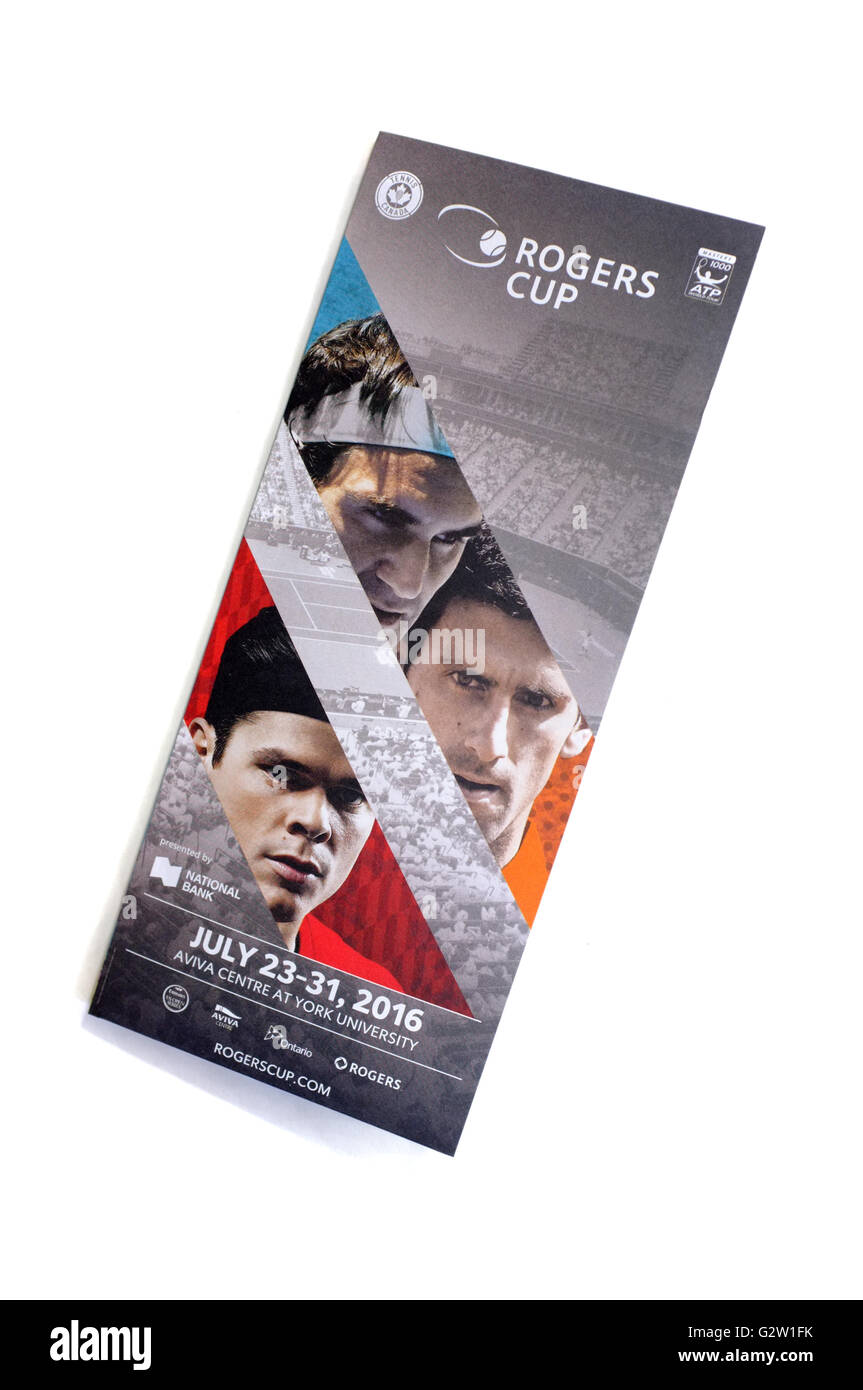 Tennis tournament leaflet Cut Out Stock Images & Pictures - Alamy