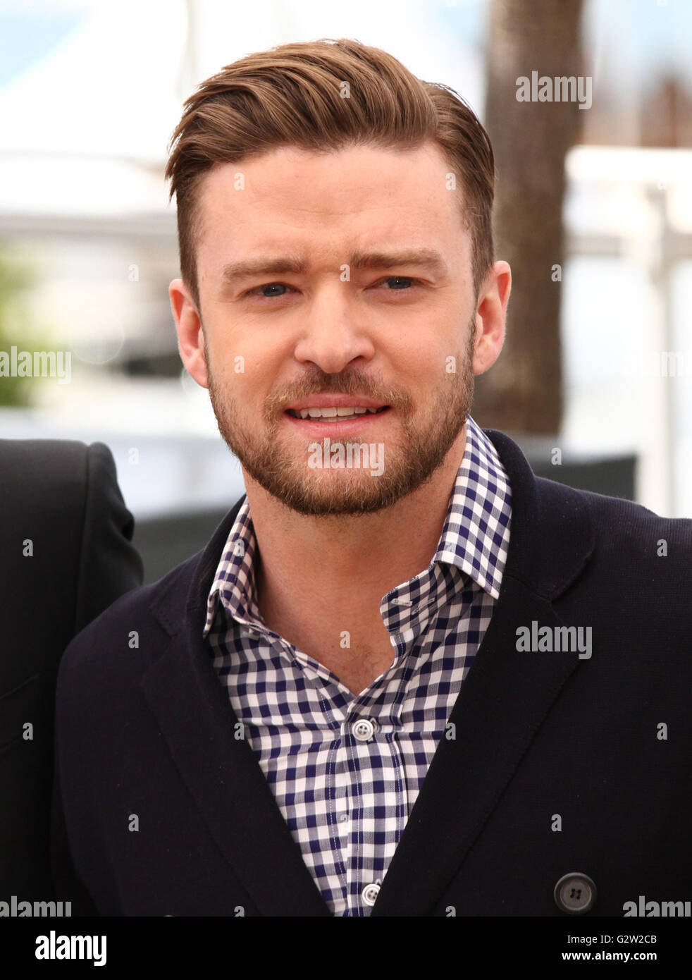 Justin Timberlake attends a photocall at the Cannes film festival on May 22, 2013 in Cannes Stock Photo