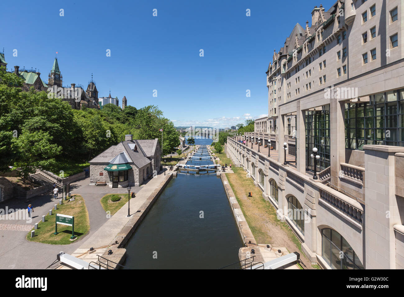Canada's Capital city of Ottawa Stock Photo - Alamy