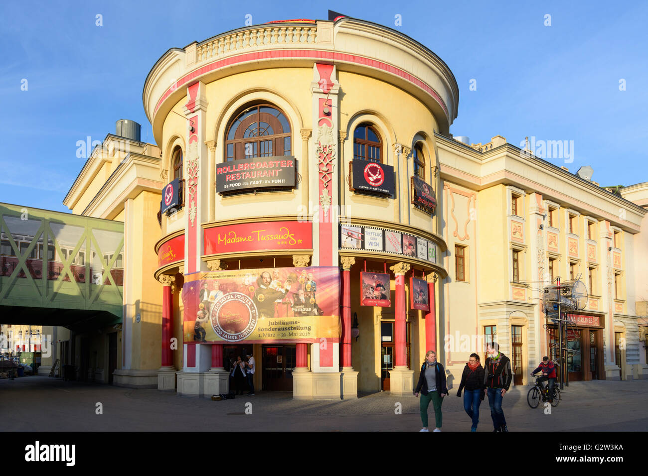 Madame Tussauds in Prater, Austria, Vienna, Wien Stock Photo