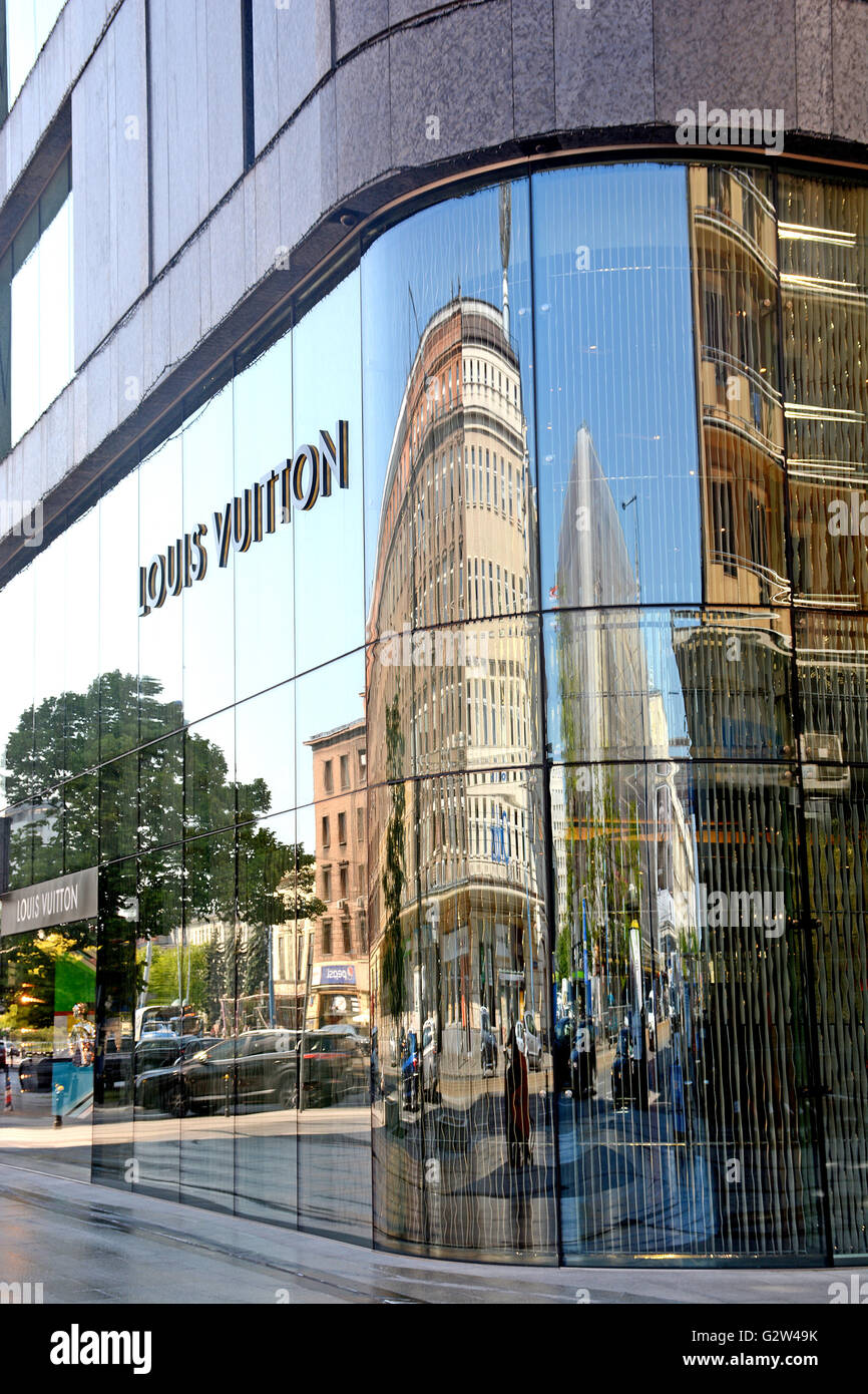 Louis Vuitton Boutique Warsaw Poland Stock Photo - Alamy
