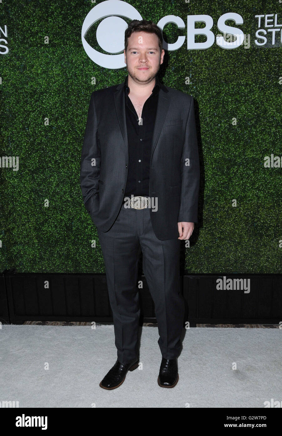 Hollywood, CA, USA. 2nd June, 2016. 02 June 2016 - Hollywood, California - Harry Ford. Arrivals for the 4th Annual CBS Television Studios Summer Soiree held at the Palihouse Rooftop. Photo Credit: Birdie Thompson/AdMedia Credit:  Birdie Thompson/AdMedia/ZUMA Wire/Alamy Live News Stock Photo