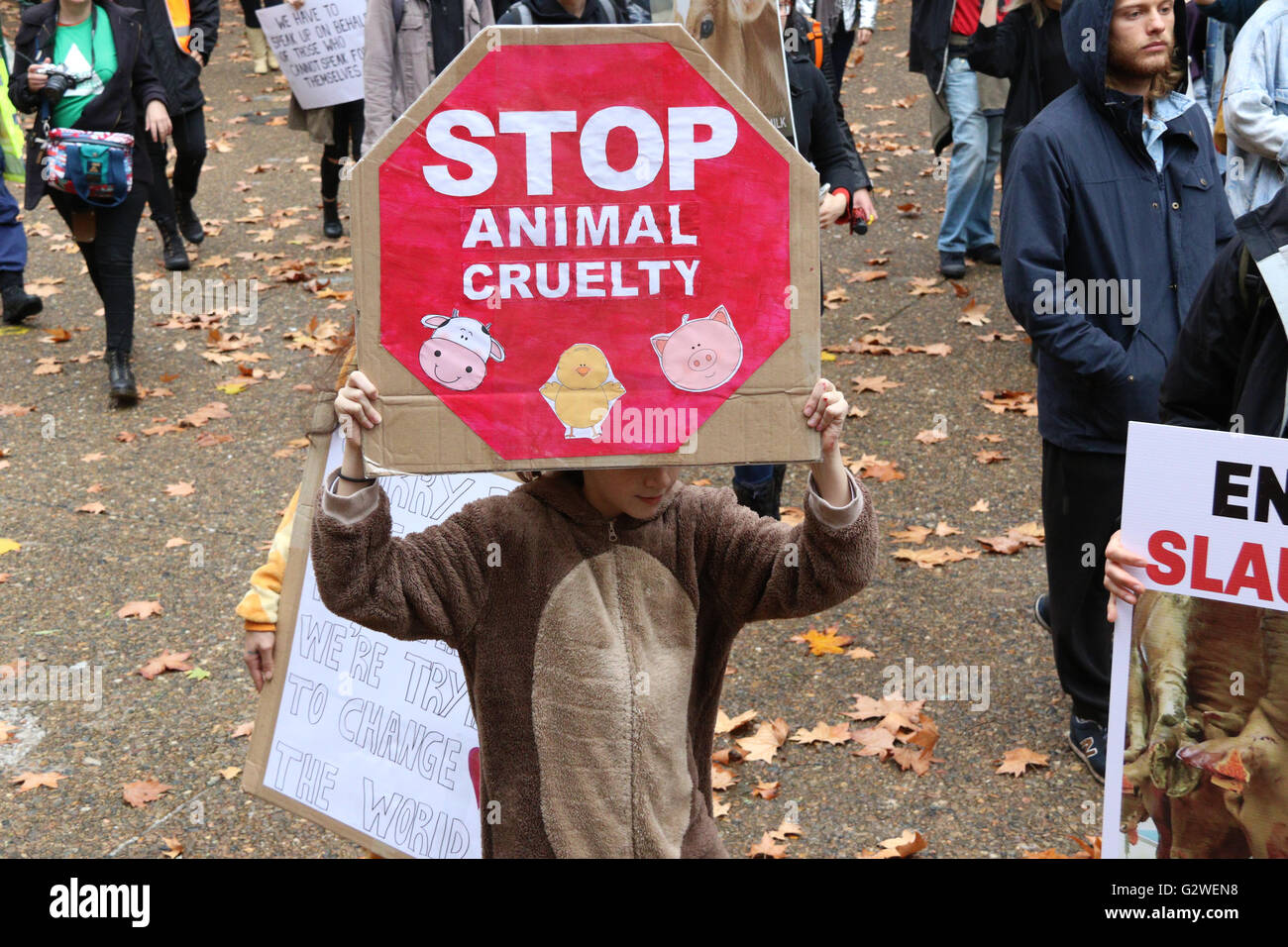 Animal liberation rally hi-res stock photography and images - Alamy