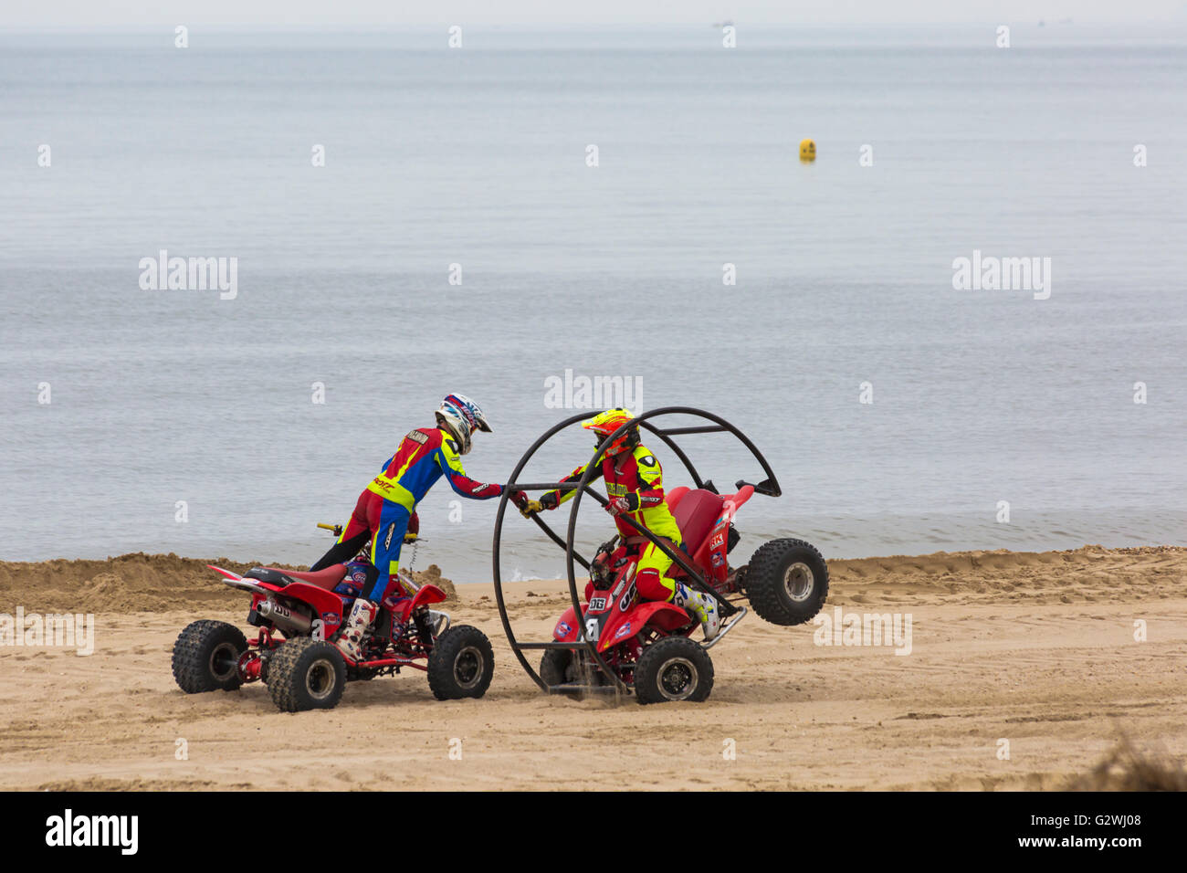 Bournemouth, Dorset UK 4 June 2016. The Australian stunt driver