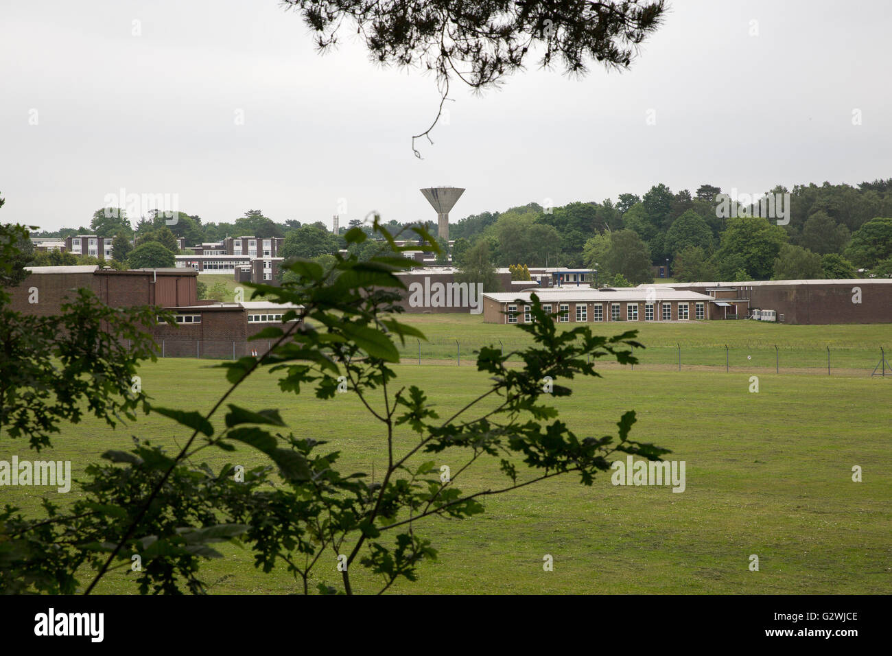 Surrey, UK. 04th June, 2016. Deepcut Army Barracks, a view of Deepcut Army Barracks. Deepcut, Surrey. 4th June 2016 Credit:  Shaun Jackson/Alamy Live News Stock Photo