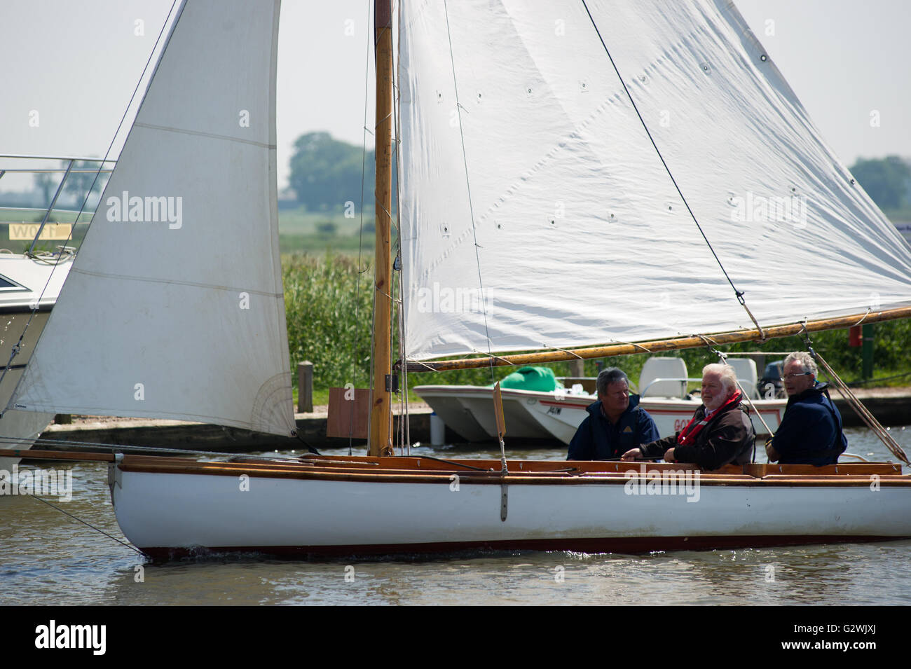 Potter Heigham, England, UK. 4th, June, 2016. Three Rivers Race is a
