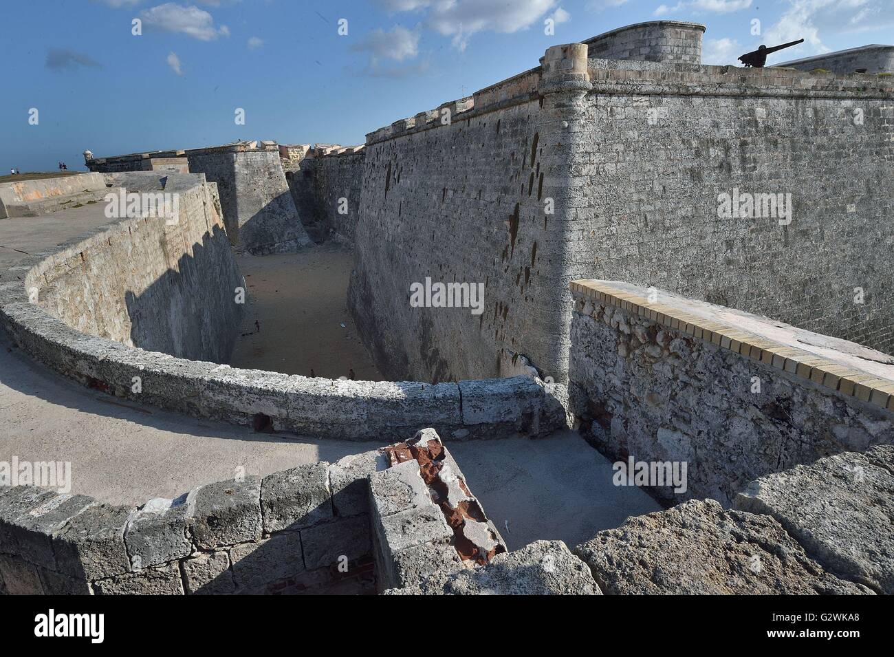 Fortress of San Carlos De La CabaÃ±a Stock Image - Image of tourism,  important: 37263257