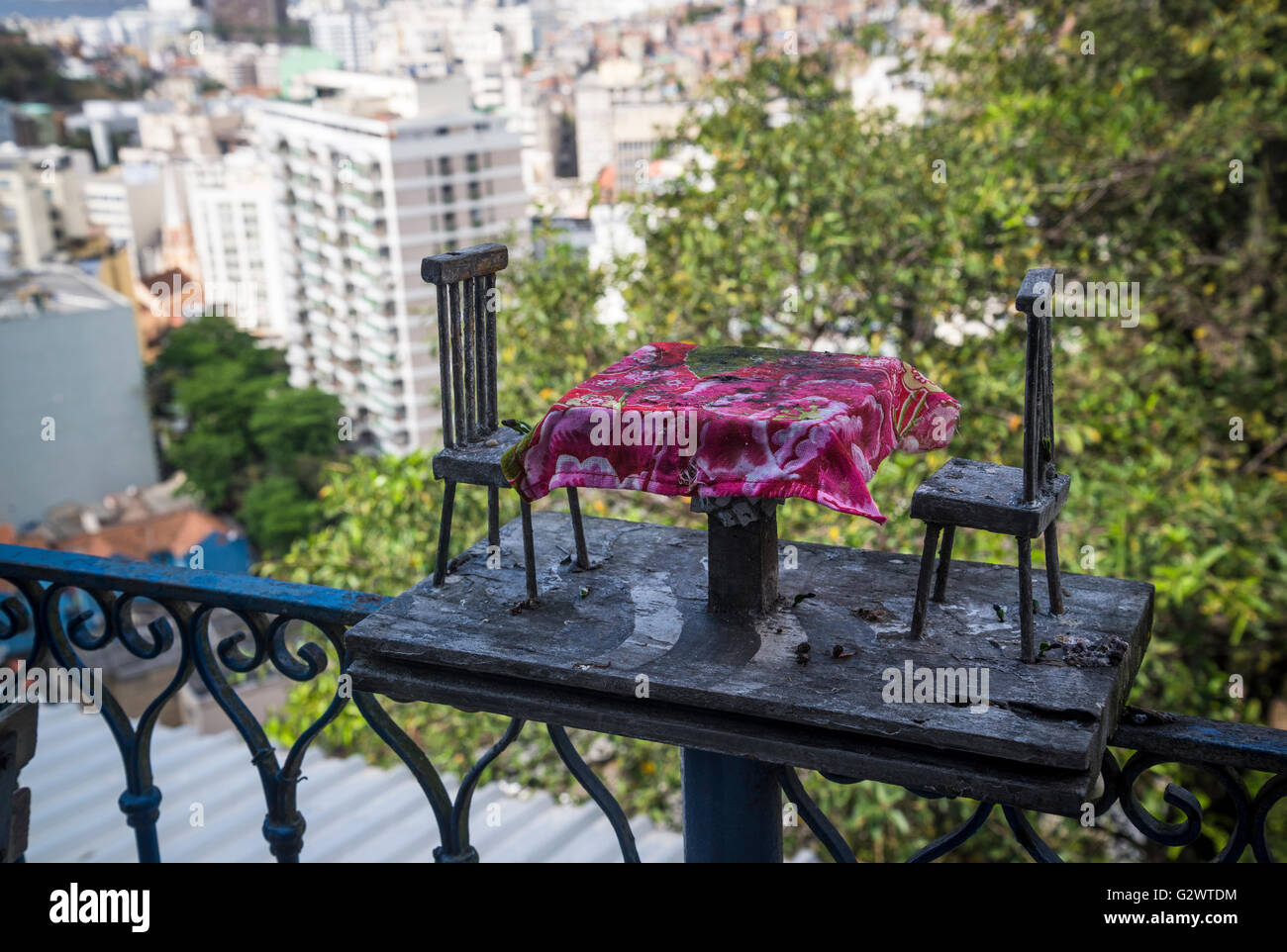 Toy table chairs balcony hi-res stock photography and images - Alamy