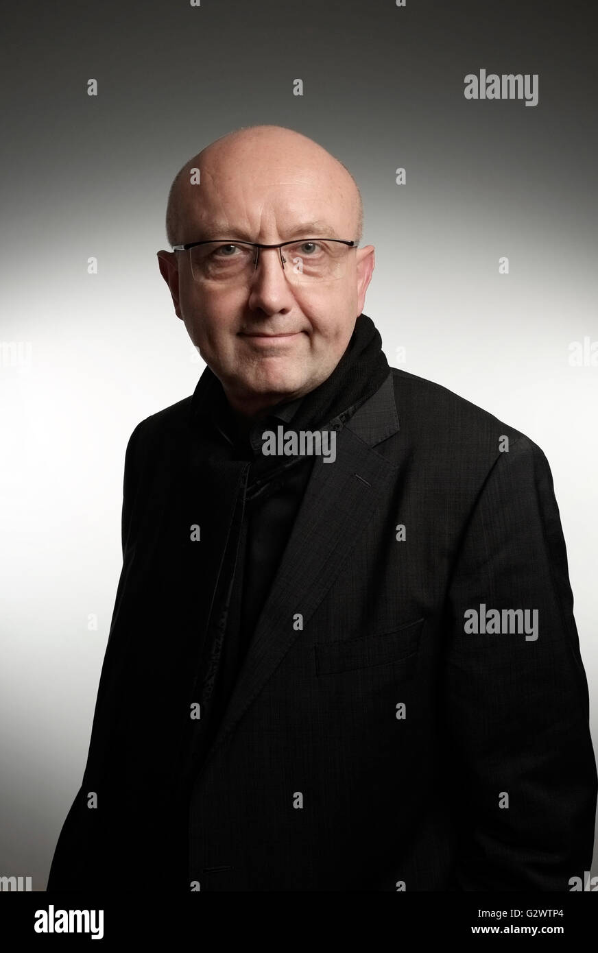 06.11.2015, Berlin, Berlin, Germany - Prof. Ulrich Weinberg posing for a photograph in Berlin. He directs the School of Design Thinking at the Hasso Plattner Institute (HPI). 0PA151109D403CAROEX.JPG - NOT for SALE in G E R M A N Y, A U S T R I A, S W I T Z E R L A N D [MODEL RELEASE: NO, PROPERTY RELEASE: NO, (c) caro photo agency / Ponizak, http://www.caro-images.com, info@carofoto.pl - Any use of this picture is subject to royalty!] Stock Photo