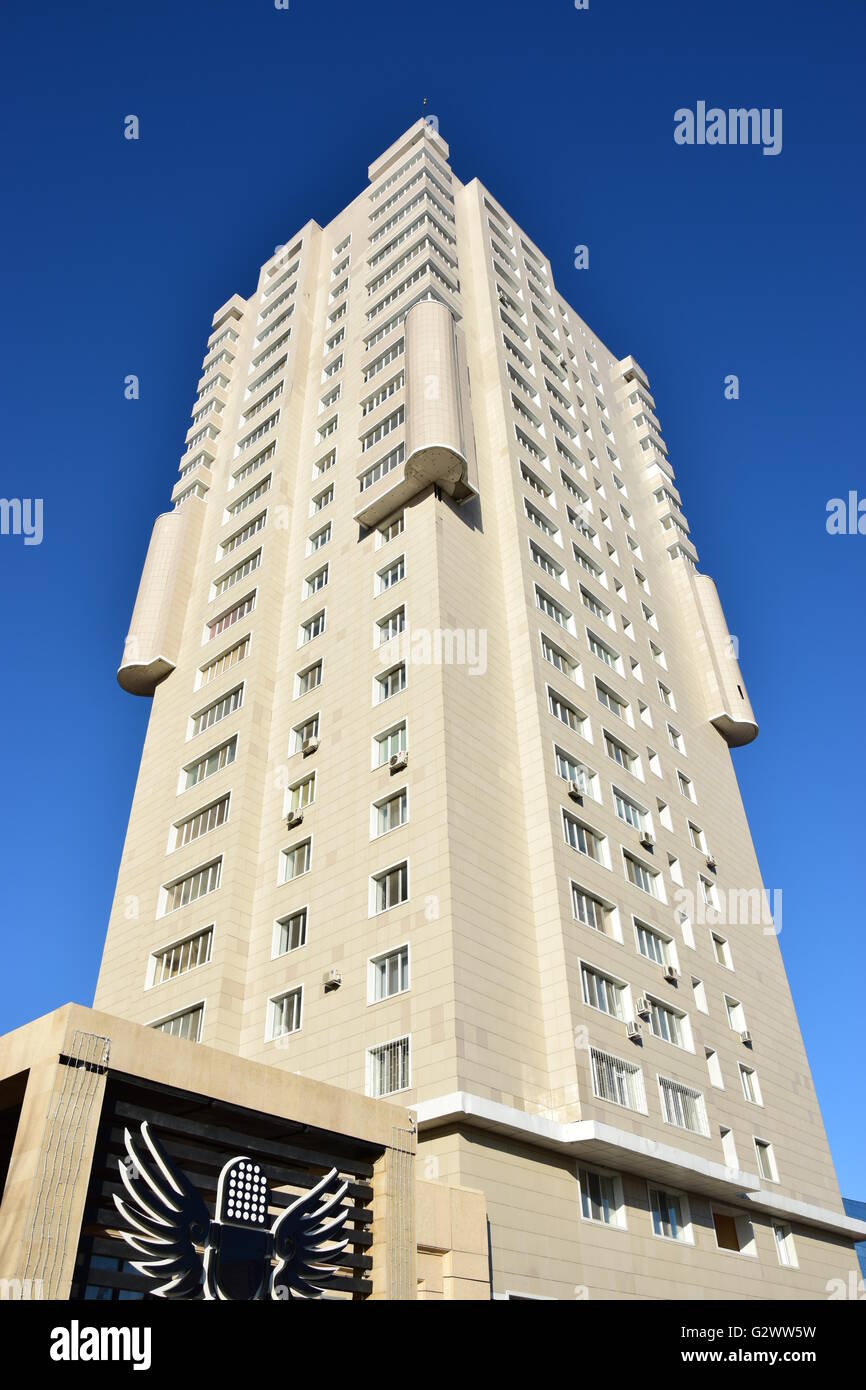 Modern residential building in Astana, new capital of Kazakhstan Stock ...