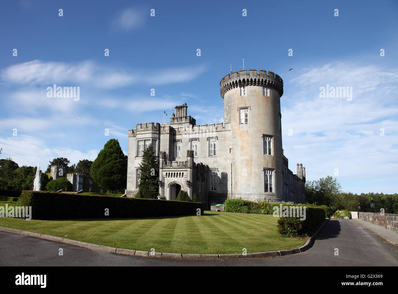 Dromoland Castle, five star hotel in County Clare Ireland Stock Photo