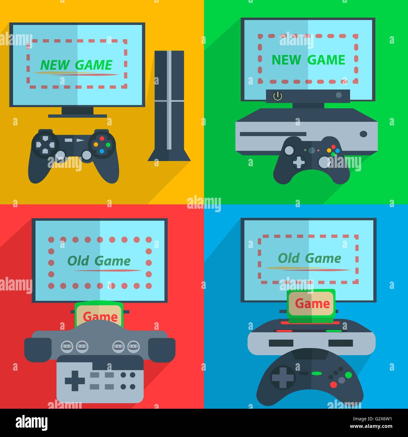 infographic video game consoles
