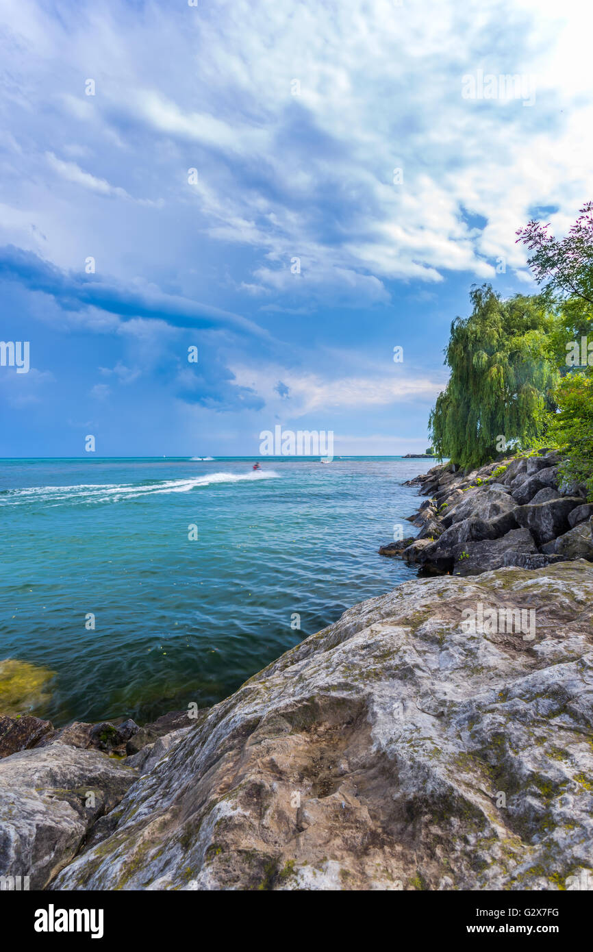 Scarborough Bluffs Park. Toronto Stock Photo