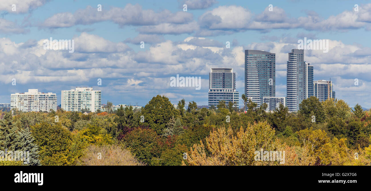 Old and new buildings Toronto view Stock Photo - Alamy